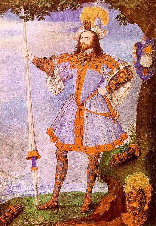 Portrait of George Clifford The Earl of Cumberland, Nicholas Hilliard